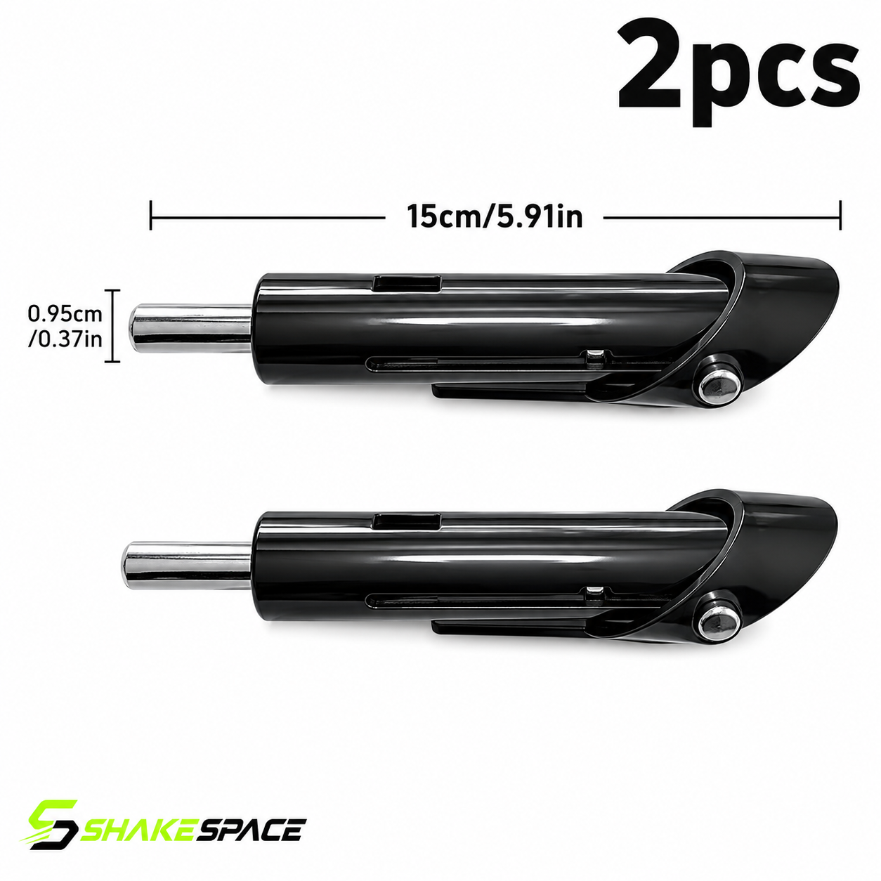 ShakeSpace Dual Auto-Eject Drop Set Pins – Pre-Set Weight Transition Pins (2pcs)